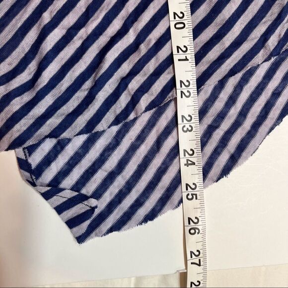We the Free Blue Striped Top - Picture 8 of 11